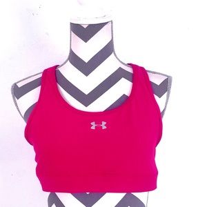 Women xl under armour crop tank pink